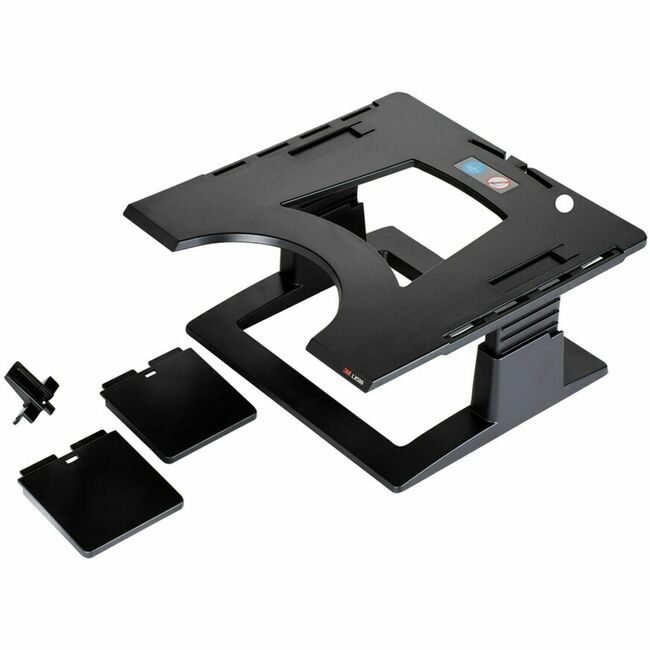 3M Company Riser Notebook Ergonomic Black MMMLX500