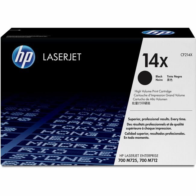 HP Inc. / Hewlett-Packard Crtdg LJ 14X Black HEWCF214X