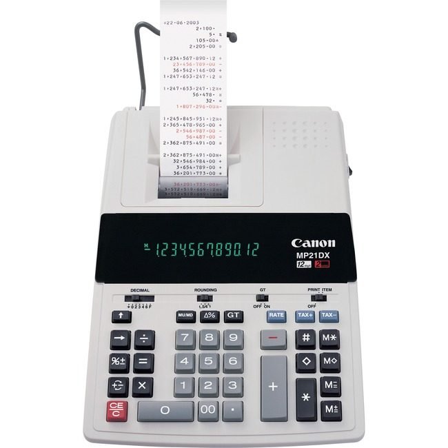 Canon U.S.A. Calc Prt 12DGT 2CLR We CNMMP21DX