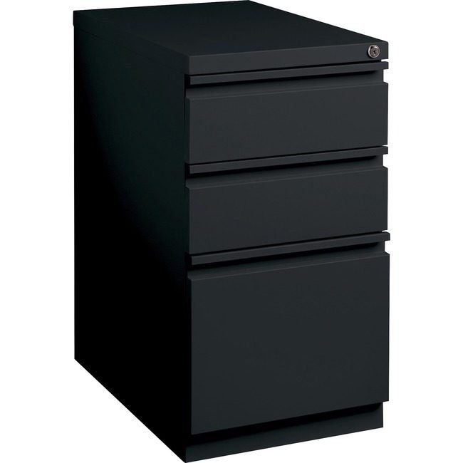 Lorell File Ped Mbl 22" B/B/F Black LLR49527