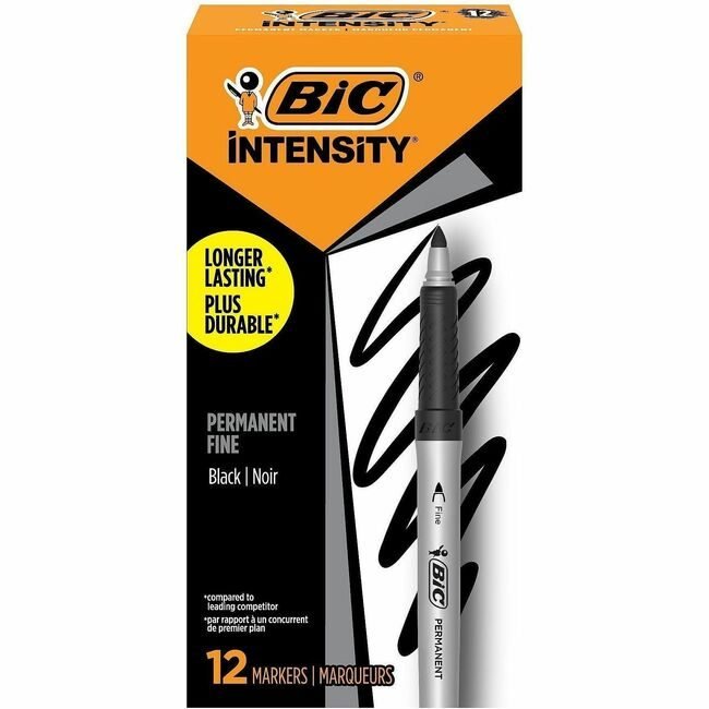 BIC Corporation Marker Perm Grip Fine Black BICGPM11-BK