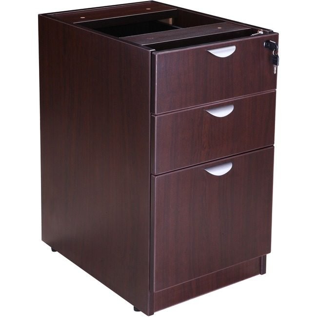 Boss Office Products Deluxe Pedestalfull B/B/F BOPN166M