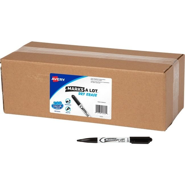 Avery Products Corporation Marker Ps De Black Bt Bulk 200 AVE24595