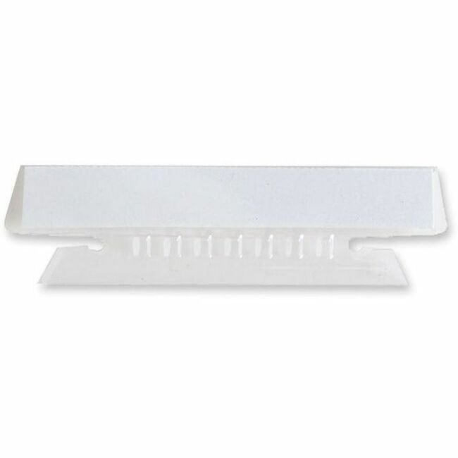 Business Source Tab Folder Hang Plst 1/3 Clear BSN43T