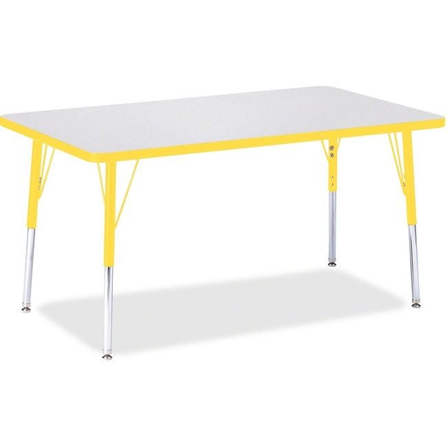 Jonti-Craft, Inc. Table Rectangle 30X48 Gy/Yw JNT6473JCA007