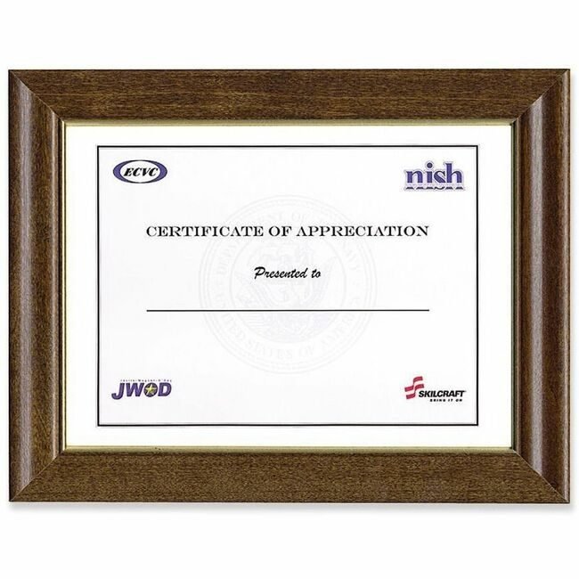 Varies / verify SKU SKU-LEVEL VERIFICATION REQUIRED Frame Picture 8.5X11 Walnut NSN2820631