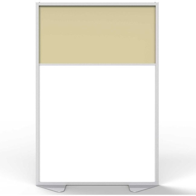 Ghent Manufacturing Partition Aluminum 72X48 Crml GHEMP7248208A