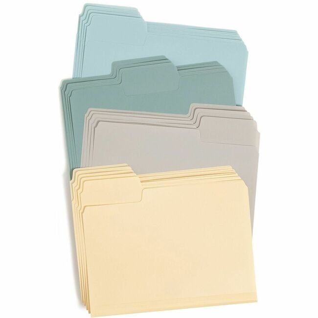 Smead Manufacturing Co. File 20 Pack Letter Poly Assorted SMD10521