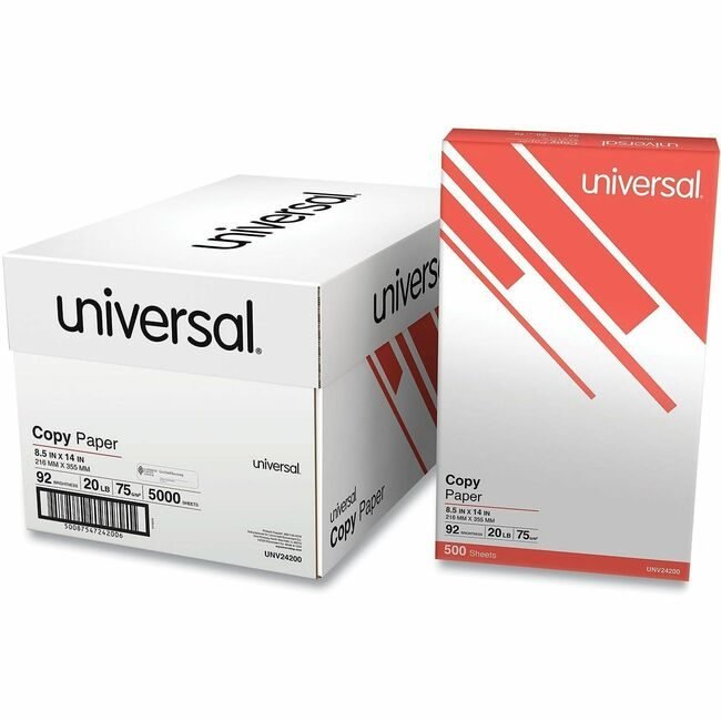 Universal Office Products Paper Xero/Dup We Legal 20# UNV24200PL