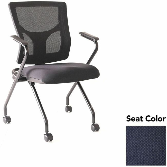 Lorell Chair Train W/Arm Navy LLR6201966