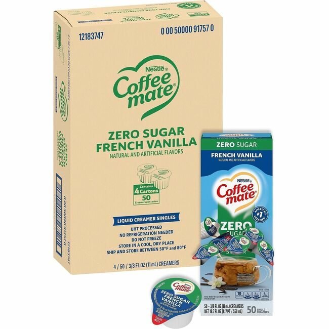 Nestlé Coffee mate Creamer Fr Vanilla Sf NES91757CT