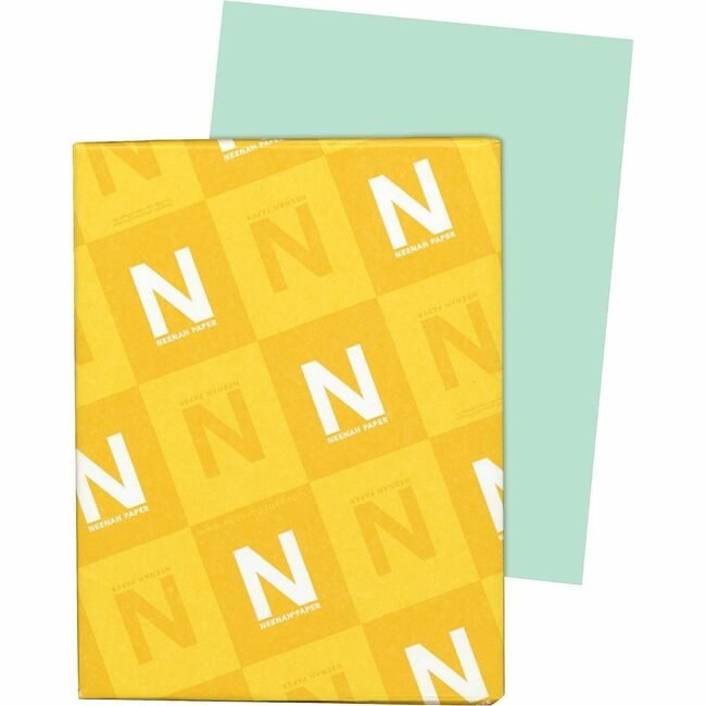 Neenah Paper, Inc. Astrobrights Vellum Bristol 67# Green WAU82351