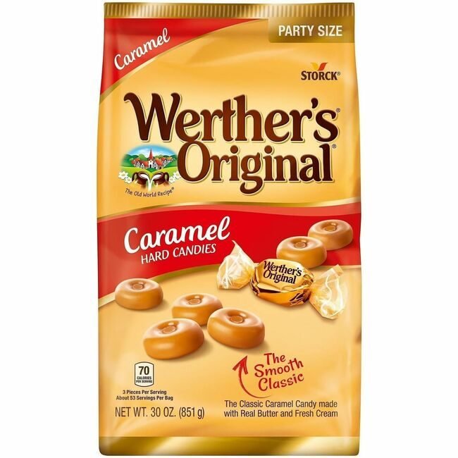 Varies / verify SKU SKU-LEVEL VERIFICATION REQUIRED Candy Werthers 30OZ GRR30201012