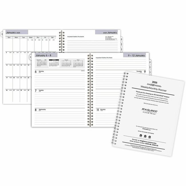 ACCO Brands AT-A-GLANCE Refill Appt Weekly 7X8.75" AAGG545-50