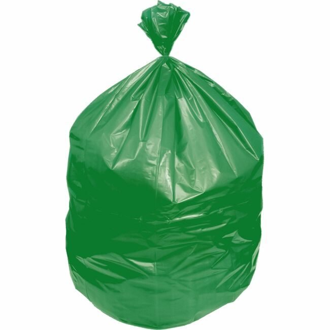 Heritage Bag / Novolex Liner Pcr 28X45 .80MIL Green HERL5645TEER1