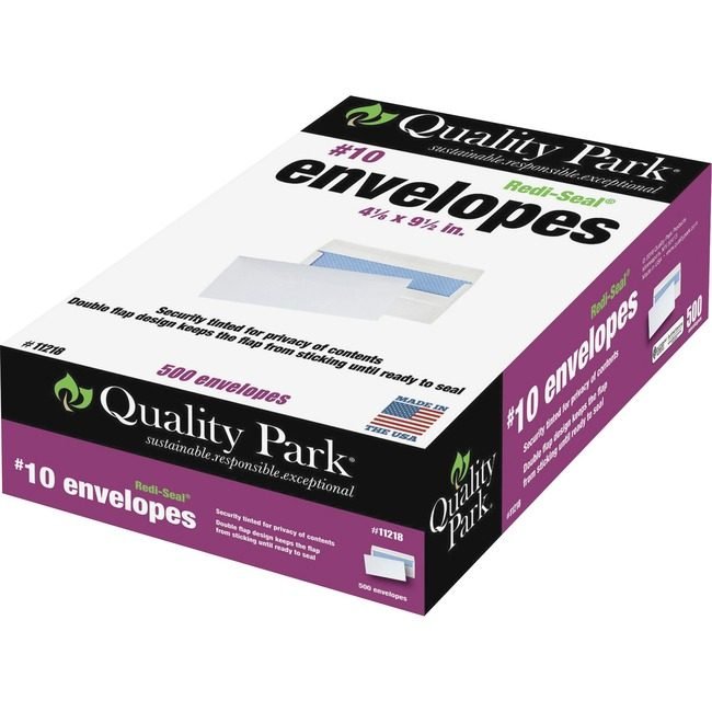 Quality Park Products Envelope Rediseal Reg Secur QUA11218