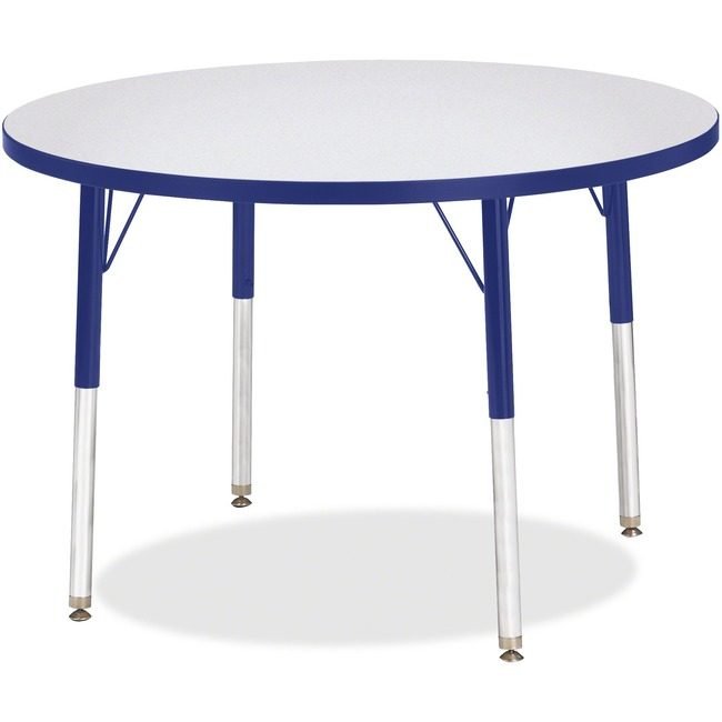 Jonti-Craft, Inc. Table Activity 36"RND Gy/Be JNT6488JCA003