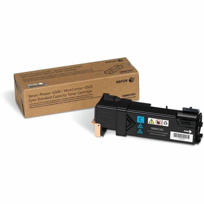 Xerox Corporation Crtdg Lsr PSR6500 6505 Cyan XER106R01591