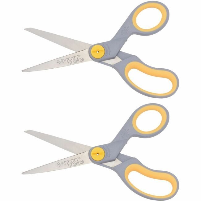 Westcott / Acme United Acme United Corporation Westcott / Scissors Ti Straight 8" 2 Pack ACM13901