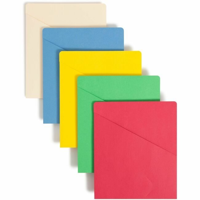 Smead Manufacturing Co. Jacket File Expndng Letter Assorted SMD75425