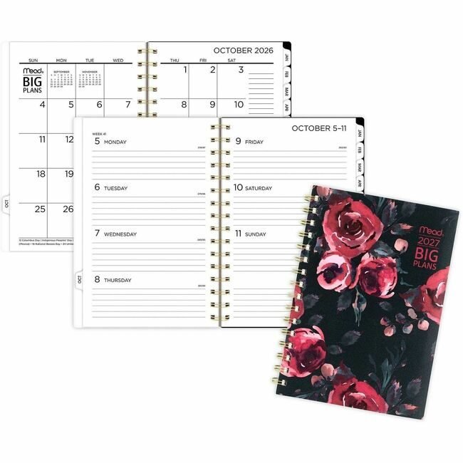 ACCO Brands AT-A-GLANCE Planner Wm Small Tea Party AAG1834430