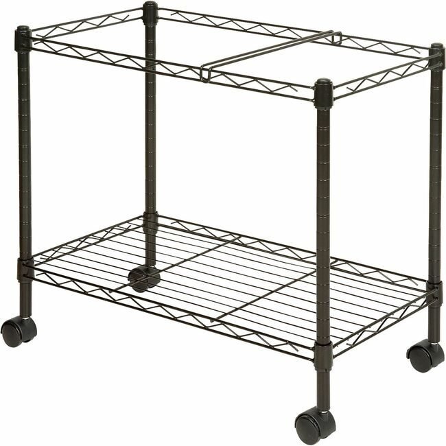 Lorell Cart Filing Ltr/Lgl Black LLR45651