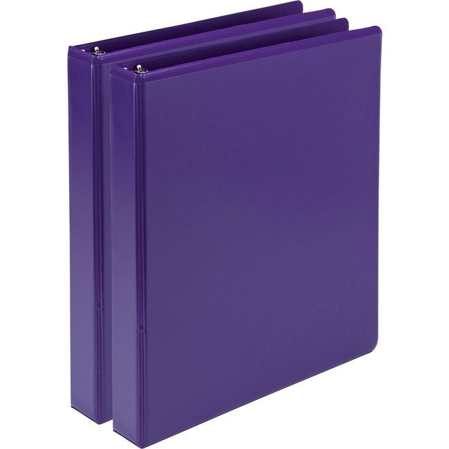 Samsill Binder View 2 Pack 1" Purple SAMU86308