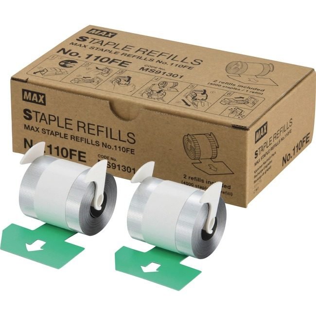 MAX USA Corp. Refill Staples EH110F MXBNO110FE
