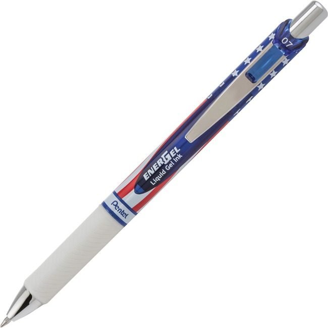 Pentel of America Pen Energel S&S Medium 5/PK Black PENBL77USABP5A