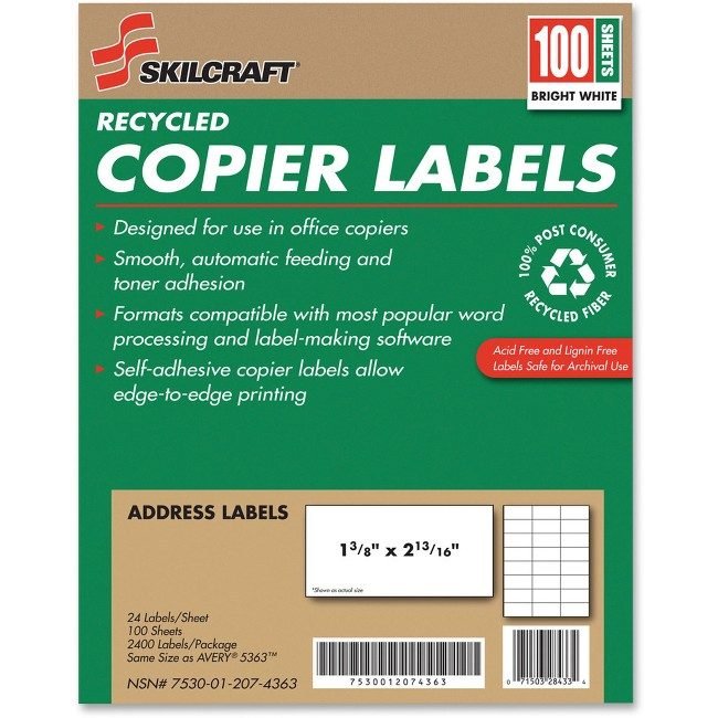 Varies / verify SKU SKU-LEVEL VERIFICATION REQUIRED Label Copier Pressure Sensi NSN2074363