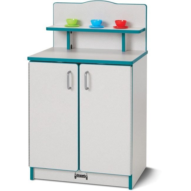 Jonti-Craft, Inc. Play Kitchen Cupboard Teal JNT2407JCWW005