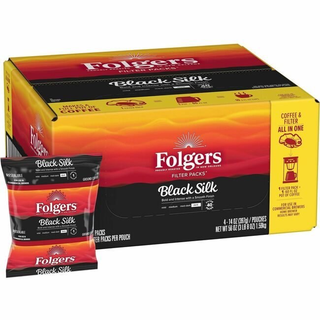 The J.M. Smucker Company Folgers Coffee Black Silk Fg 1.4OZ FOL00016