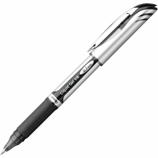Pentel of America Pen Energel Liquid 0.7MM Black PENBL57-A