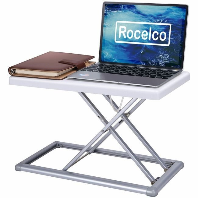 Rocelco Riser Desk Portable 19"W We RCLRPDRW