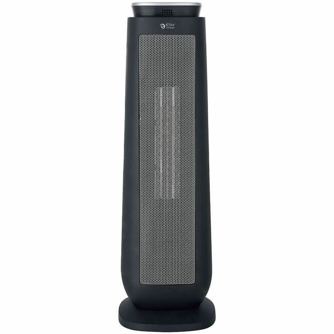 Elite Image Heater Tower 23 IN Black ELI00545
