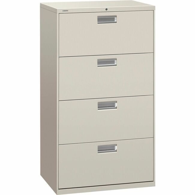 The HON Company File Lat 4DRW 30"-W/LCK Lgy HON674L-Q