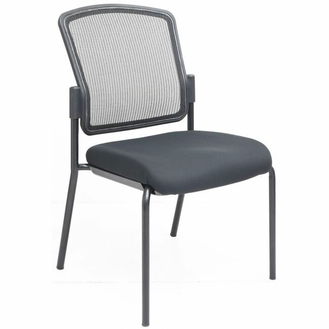 Lorell Chair Guest Black Armless LLR23102