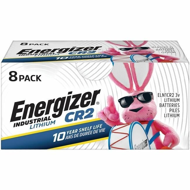 Energizer / Eveready Energizer Holdings / Eveready Battery Lthm Ind EL1CR2 8 Pack EVEELN1CR28