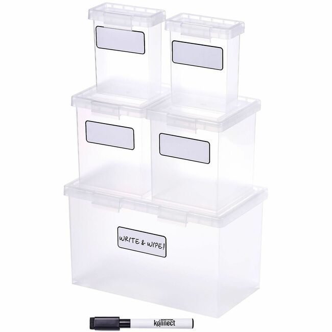 Bostitch / Stanley Stanley Black & Decker Bostitch / Nest Stacking Boxes Clear BOS23234