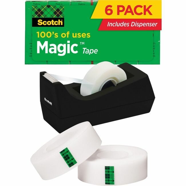 3M Company Dispenser Tape C38 6 ROLLS MMM810K6C38