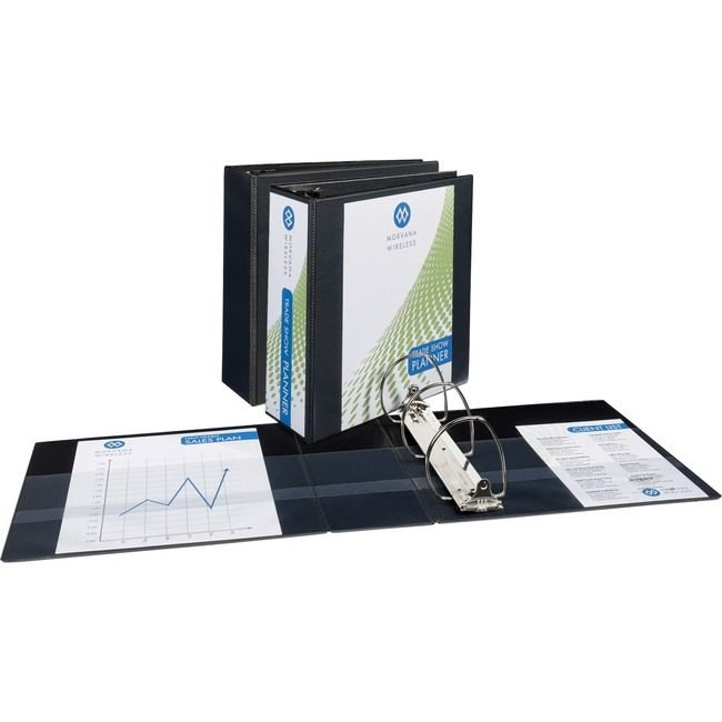 Avery Products Corporation Binder Durable Vw Ezd 4" Black AVE09800BD