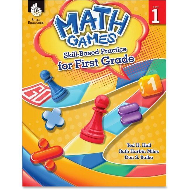 Teacher Created Materials / Shell Education Book Math Games GRADE 1 SHL51288