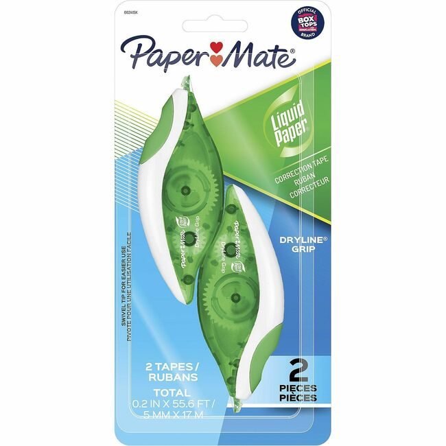 Newell Brands Paper Mate Tape Correction Dryline Grip 2 PAP662415K