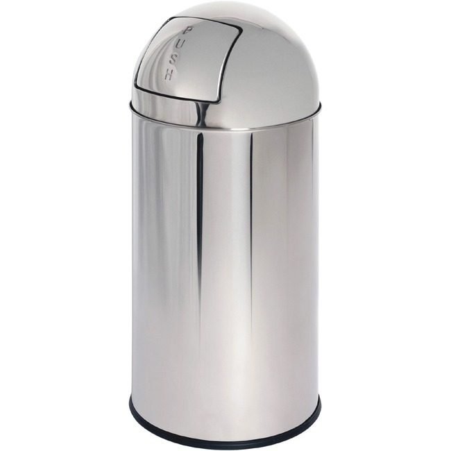 Genuine Joe Bin Push 12 GAL Stst GJO58885