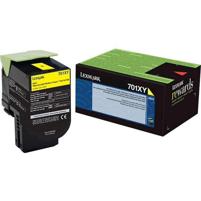 Lexmark International Crtdg Tnr Rtnp Xhy Yw 701XY LEX70C1XY0