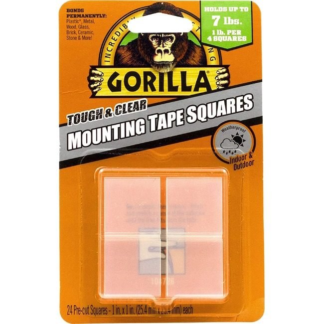 Gorilla Glue Company Tape Mount 1"X1" 24/PK GOR6067202