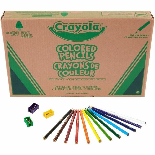 Crayola LLC Classpack Clrd Pencil 240 Count CYO687506