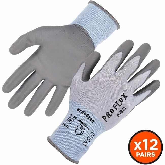 Ergodyne Glove Coated A2 Pu Blue L EGO10424