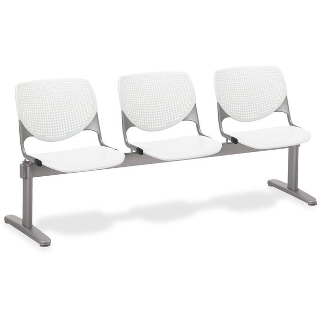 KFI Seating Beamseat 3SEAT White/White KFI2300BEAM3P8