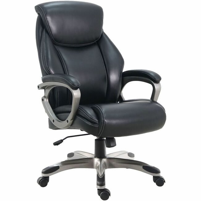 Lorell Chair Exec Highback Loop Black LLR63290